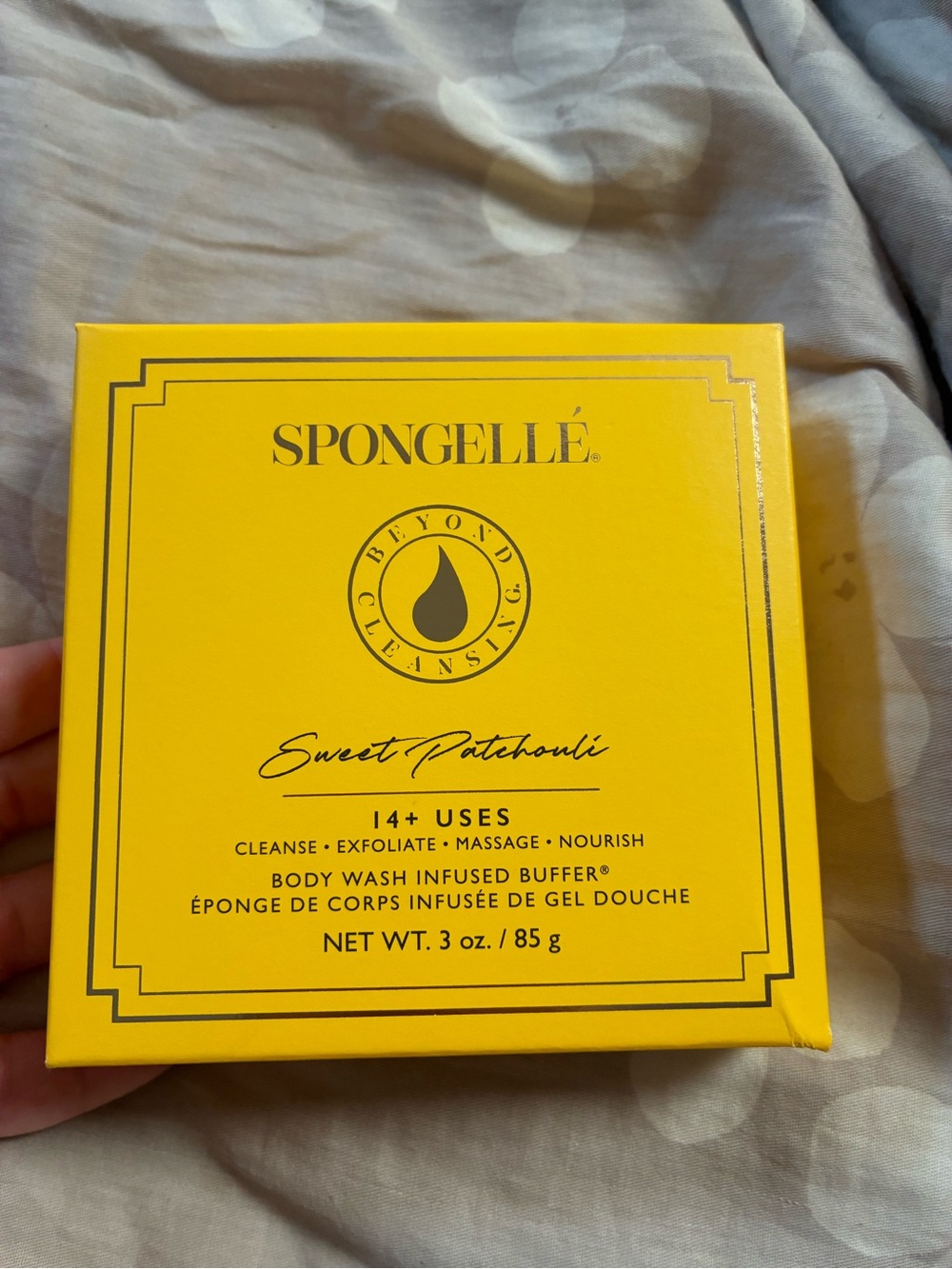 5/$65 Spongelle sweet patchouli 14+ uses 3oz